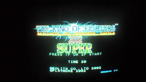 Cartucho De Neo Geo Mvs, The King Of Fighters 2002 Super.