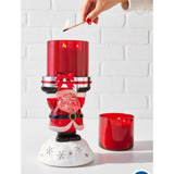 Porta Vela Y Vela Bath & Body Works Original Santa Navidad