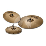 Pack Platillos Hi-hat 14  + Crash 16  + Ride 20  Paiste 201