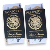 130 Invitaciones Personalizadas Para Boda Pasaporte 
