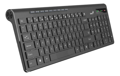 Teclado Genius Slimstar 7230 Inalámbrico Español Wireless Idioma Español España Color Del Teclado Negro