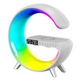 Lampara De Noche Inteligente Luz Led Rgb Bluetooth Carga Qi