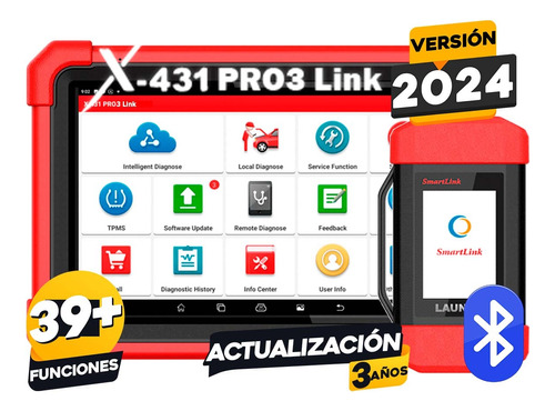 Escaner De Diagnostico X431 Pro3 Link Launch Vci J2534