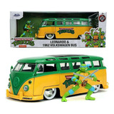  1962 Vw Bus Combi  Teenage Mutant Ninja Turtles  1:24 Jada