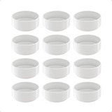 Set X12 Bowls Porcelana Blanca Tramontina Premium Cocina 