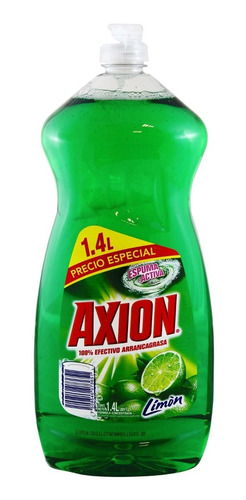 Lavatrastes Líquido Axion Limón De 1.4 L