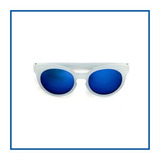 Lentes De Sol Importados Baires Celeste Protección Uv 100%