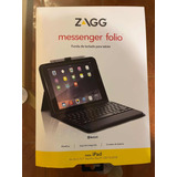 Funda Con Teclado Para Tablet O iPad (zagg Messenger Folio)