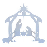 Presépio De Natal Ao Ar Livre Natividade Sagrada Família Par