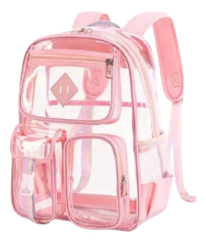 Mochila Escolar Transparente Impermeable Personalizada