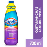 Quitamancha  Color.vivos 700 Ml Ayudin Aditivos P/lavado