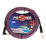 Pig Hog Cable P Guitarra, Bajo  Riviera Purple 3m