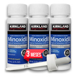 Kirkland Signature Minoxidil 5% Alta Calidad Tratamiento Tópico 3 Meses