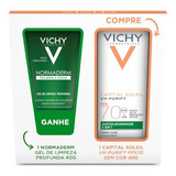 Kit Vichy Protetor Solar Facial Idéal Soleil Uv-purify Fps