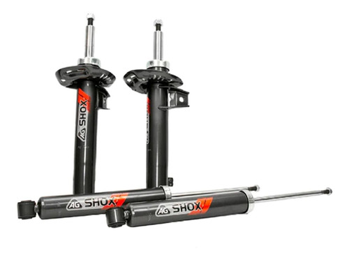 Ag Shox Amortiguadores Vastago Corto Leon 1.4 Mk3 14+ 50mm