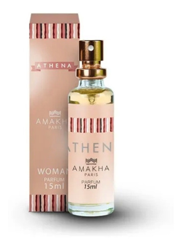 Perfume Feminino Athena Amakha Paris 15ml Para Bolso Bolsa