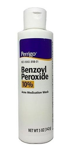 Perrigo 10% Medicación Peróxido De Benzoilo Acné Colada De L