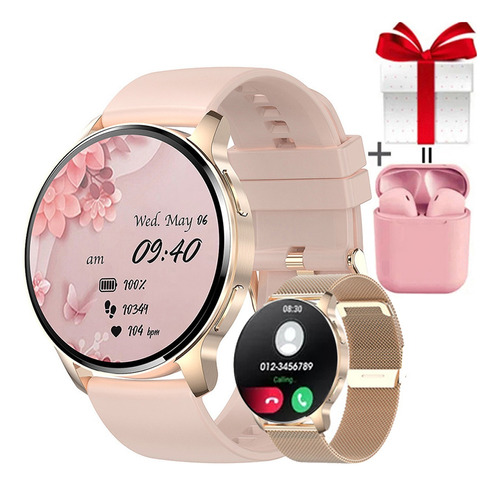 Reloj Inteligente Para Mujer Para iPhone Huawei Xiaomi Fitne