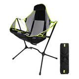 Silla Plegable Al Aire Libre Con Almohada Portátil Cómoda Zz