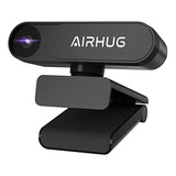 Cámara Web 2k Airhug 1080p Cubierta De Privacidad -negro