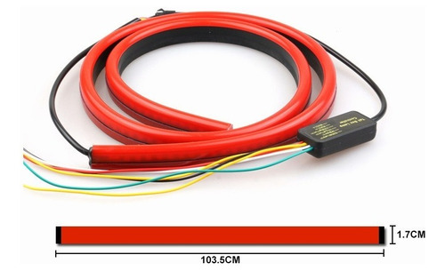 Tira Led Stop Directional Secuencial Drl 100 Cm Auto