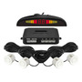 Sensor Estacionamiento Kit Con Sonido Y Display Digital Blanco