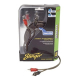 Cable Rca Stinger 2 Canales 1.8m Serie 1000 Si126 Sonocar