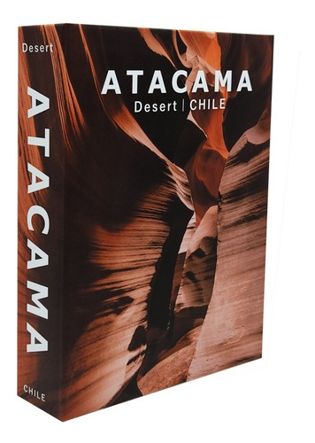 Caixa Livro Decorativa Média 24x17x4 Cm - Atacama