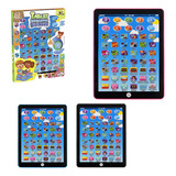 Tablet Educativo Interativo Bilíngue Para Criança Aprendendo