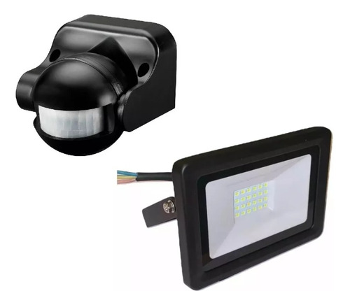 Reflector Led 100w Y Sensor Detector De Movimiento Exterior 