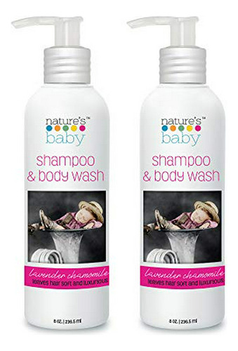 De La Naturaleza Del Bebé Organics Baby Shampoo Y Gel, Hidra