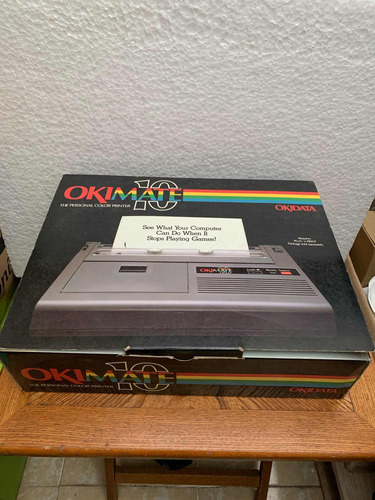 Impresora A Color  Oki Mate Vintage Commodore  Apple Atari