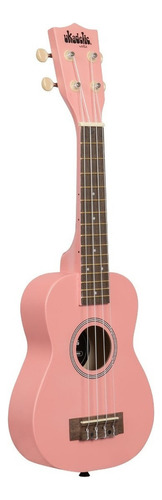 Ukelele Soprano Ukadelic By Kala Colores Ukulele Con Funda Color Rosa