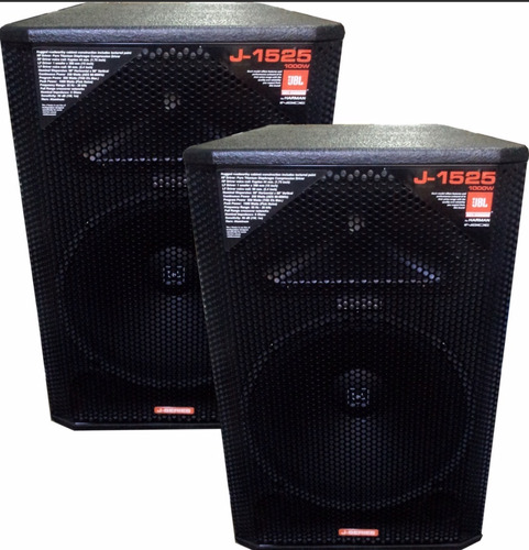 Combo Bafles Jbl J1525 1 Activo + 1 Pasivo  Fervanero Ventas