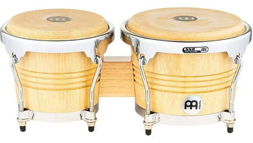 Meinl Wb200nt-ch Bongos Madera 6 3/4 Y 8 Pulgadas Percusión