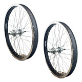 Juego De Rin Armado Bmx Free Style R20 Aluminio Del/tras