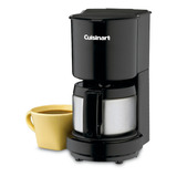 Cafetera 4 Tazas Cuisinart - Dcc-450bk Color Negro 110v/220v