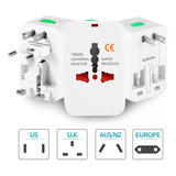 Tomada Adaptador Universal Para Viagem Internacional Eua Usa