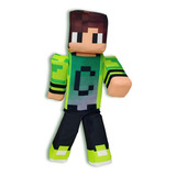 Boneco Cadres Youtuber Minecraft Streamers 35cm