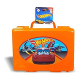 Valija Exhibidora 15 Autos Hot Wheels Faydi Hw0001 Naranja