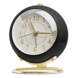 Reloj De Sobremesa Pequeño Reloj De Alarma Analógico Vintage