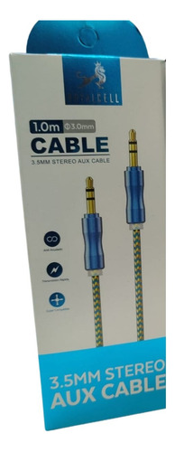 Cable Auxiliar Plug 3mm A Plug 3mm Mallado Stereo Royalcell