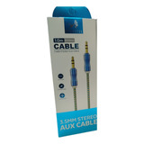 Cable Auxiliar Plug 3mm A Plug 3mm Mallado Stereo Royalcell