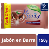 Le Sancy Jabón Barra Karite & Verbena 2unid De 150gr