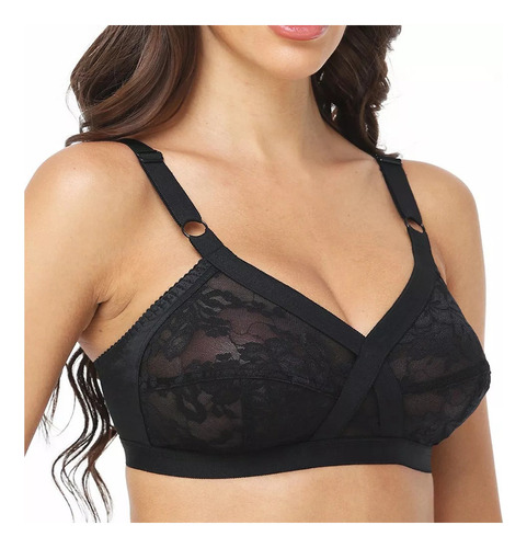 Bralette De Encaje Con Sujetador Bcde Para Mujer, Paquete De