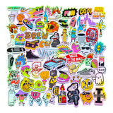 66 Stickers Que Brillan Plancha Holograficos Aesthetic