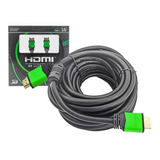 Cabo Hdmi Premium 2.0 4k Hdr 19p 3d Ultra C/ Filtro 15 Metro