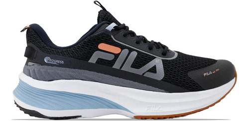 Zapatillas Fila Mujer Progress Negras Running