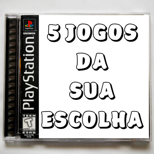 Escolha Seus Jogos: Pacote De 5 Jogos De Ps2 Varejo