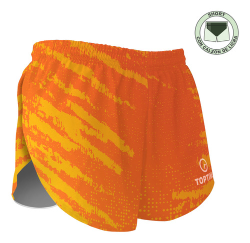 Short Para Correr Running Corto Hombre Entrenamiento Cam 